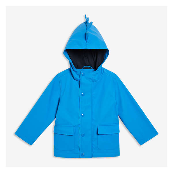 Toddler Boys' Spike Raincoat - Neon Blue